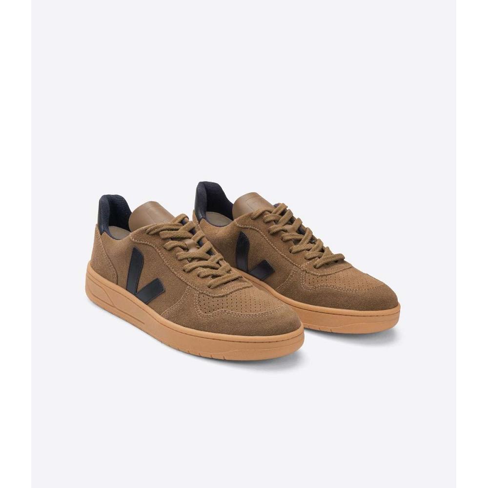 Veja V-10 SUEDE Tenisky Damske Hnede | SK 636QMA